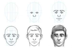 How To Draw A Face In 8 Steps [Video Tutorial & Images Included]