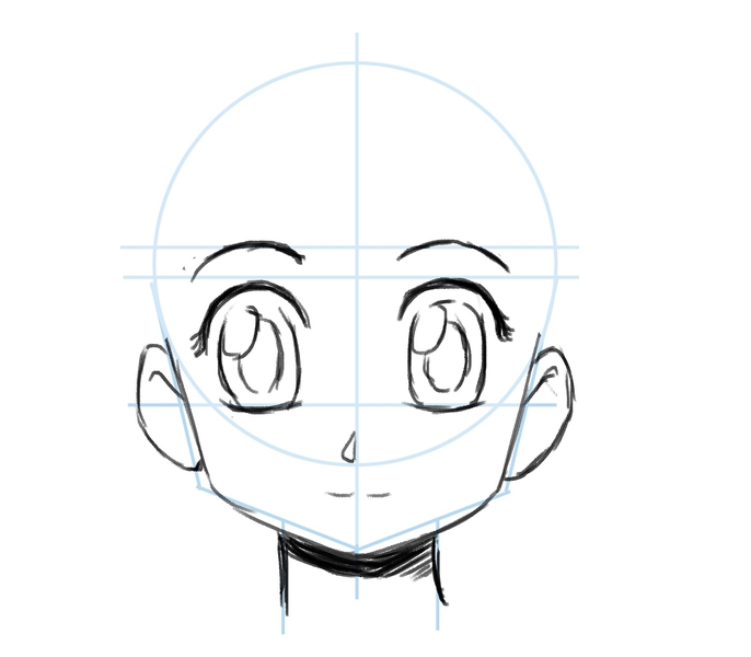 Drawing Development Noses more detail or less detail  Blackwells Anime  and Manga blog