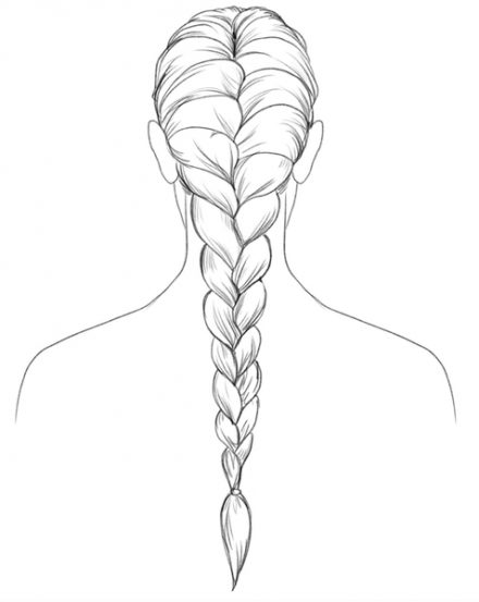 How To Draw Braids For Beginners [Regular, Box, Cornrows]