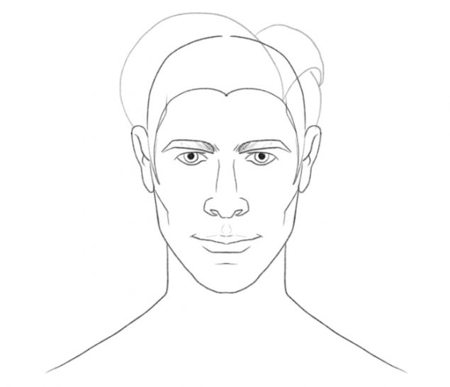 Male Hair Drawing Guide [Quiff, Ivy League, Dreadlocks]