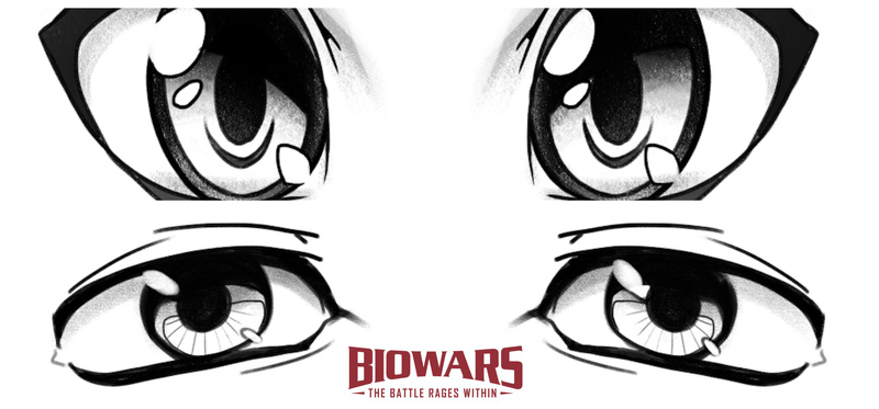 Shocked Anime Red Eyes – Daily Art Hub // Graphics, Alphabets & SVG