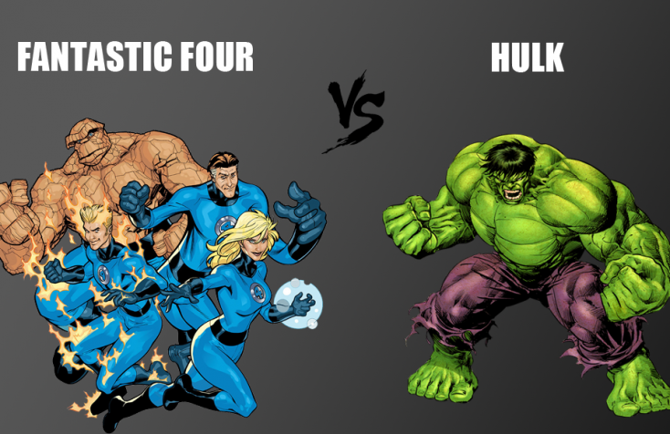 Fantastic Four vs Hulk