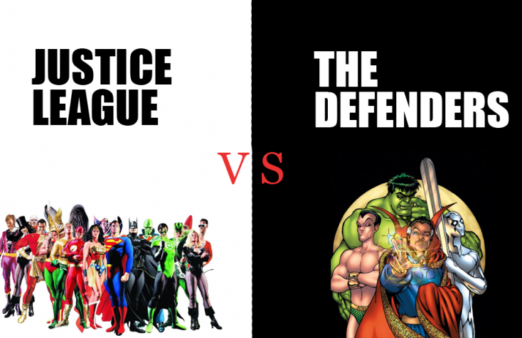 Justice League vs Defenders