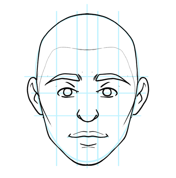 how to draw a realistic face for beginners