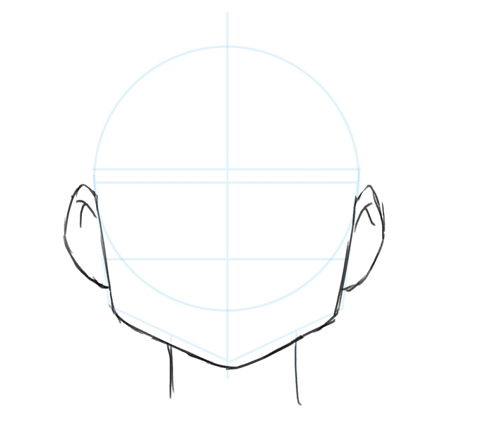 How to Draw an Anime Head  Easy Drawing Art