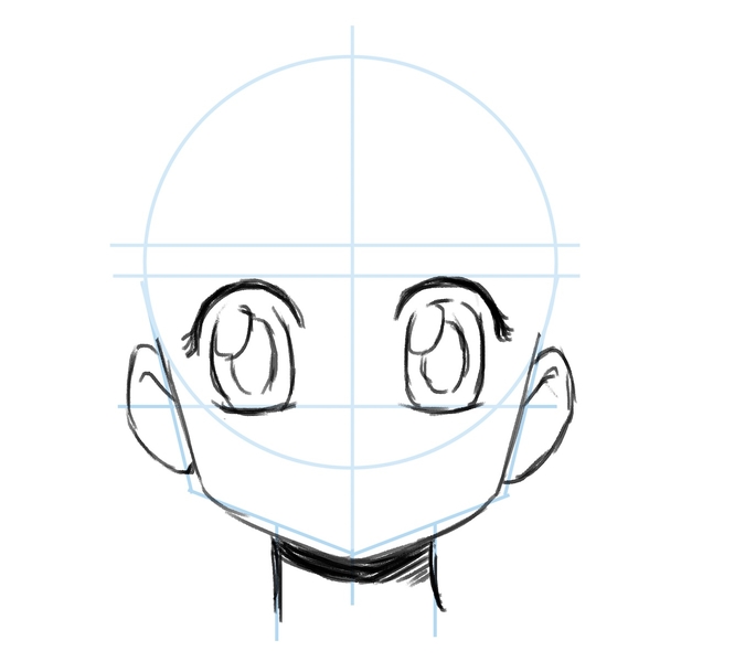 How to Draw Anime Boy Eyes