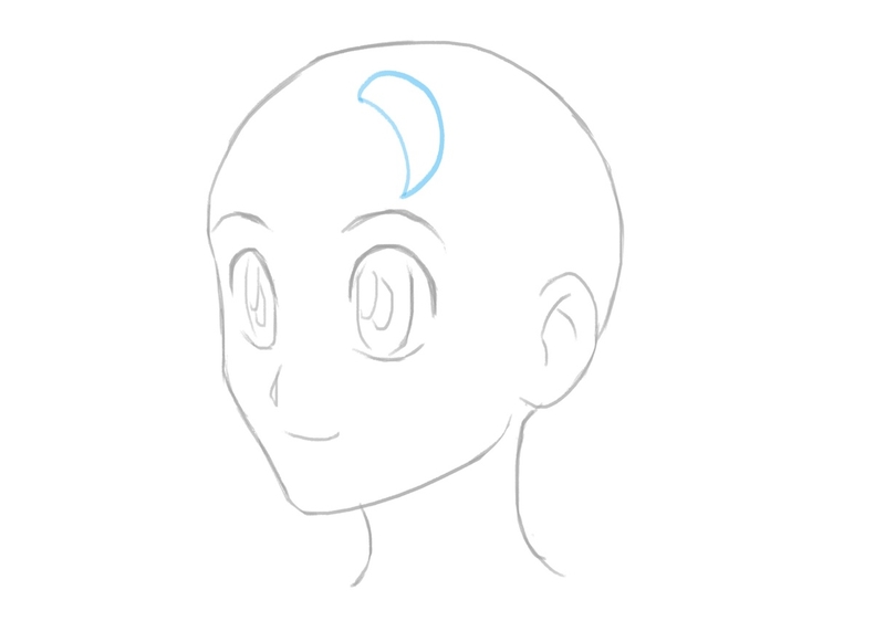 How to draw anime hair (part 1)  How to draw anime hair, Anime hair, How  to draw hair