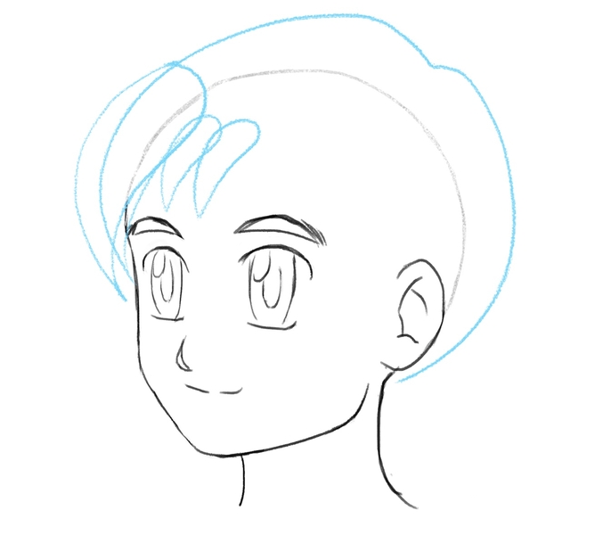 Drawing Short Hairstyles for Anime Characters by LizStaley  Make better  art  CLIP STUDIO TIPS