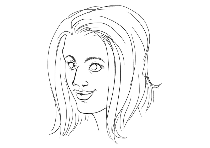 How To Draw Female Hairstyles