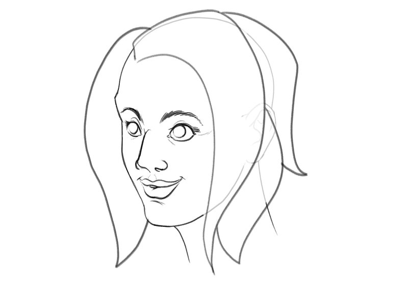 How to Draw Realistic Hair in 8 Steps - Erika Lancaster- Artist + Online  Art Teacher