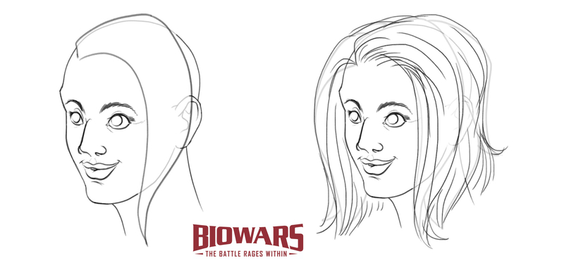 How To Draw Hair A Beginners Guide Video  Illustrations