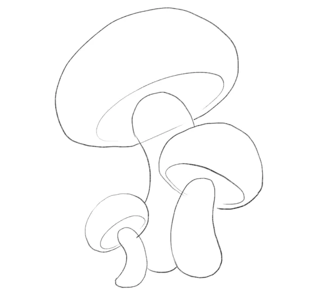 Pin by Ana Behrenberg on Art | Mushroom drawing, Easy doodles drawings,  Trippy drawings
