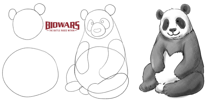 Easy Panda Drawing Guide Step by Step  Skip To My Lou